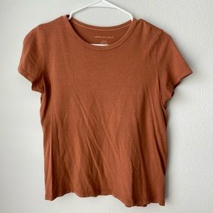 American Eagle Burnt Orange T